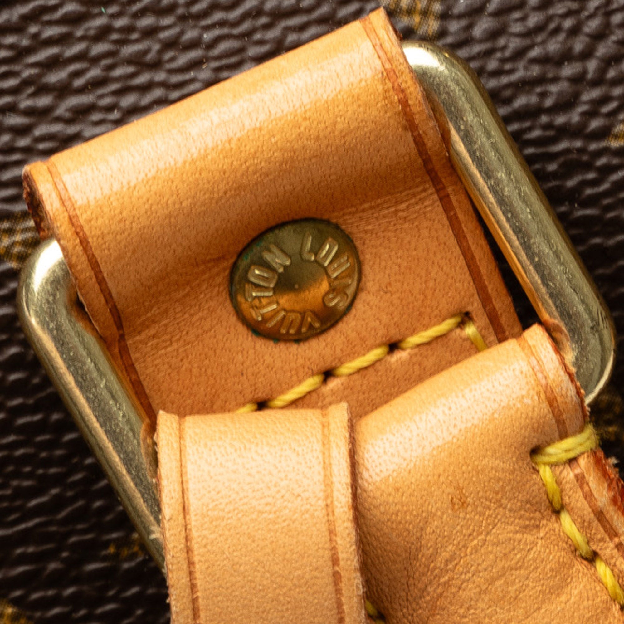 Brown Louis Vuitton Monogram Keepall 60 Travel Bag