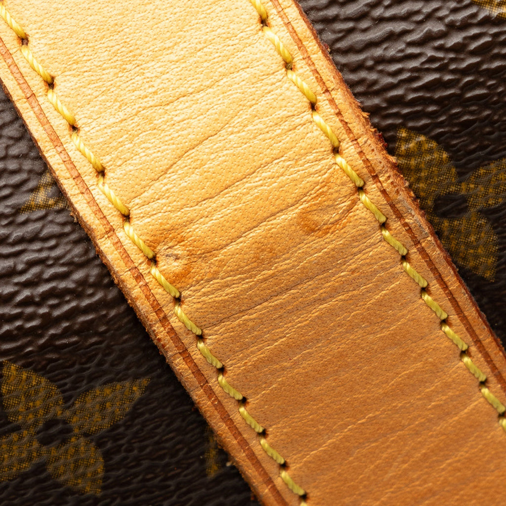 Brown Louis Vuitton Monogram Keepall 60 Travel Bag