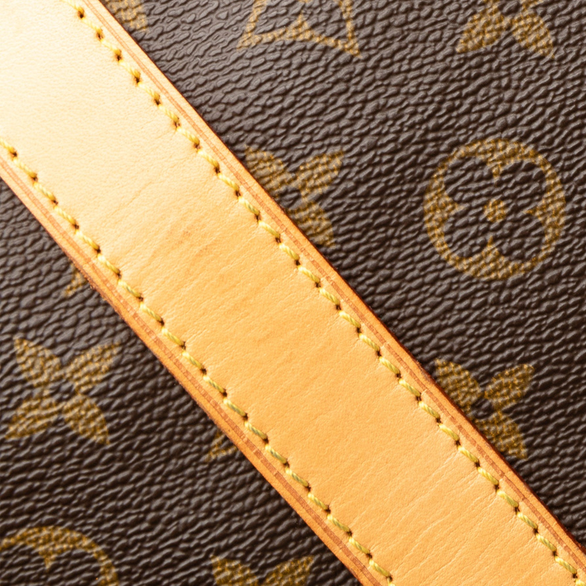 Brown Louis Vuitton Monogram Keepall 60 Travel Bag