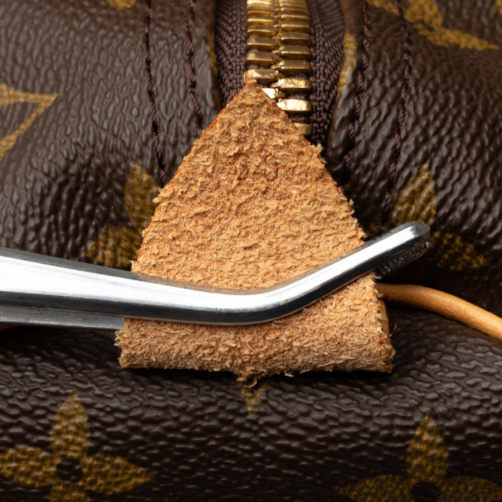 Brown Louis Vuitton Monogram Keepall 60 Travel Bag