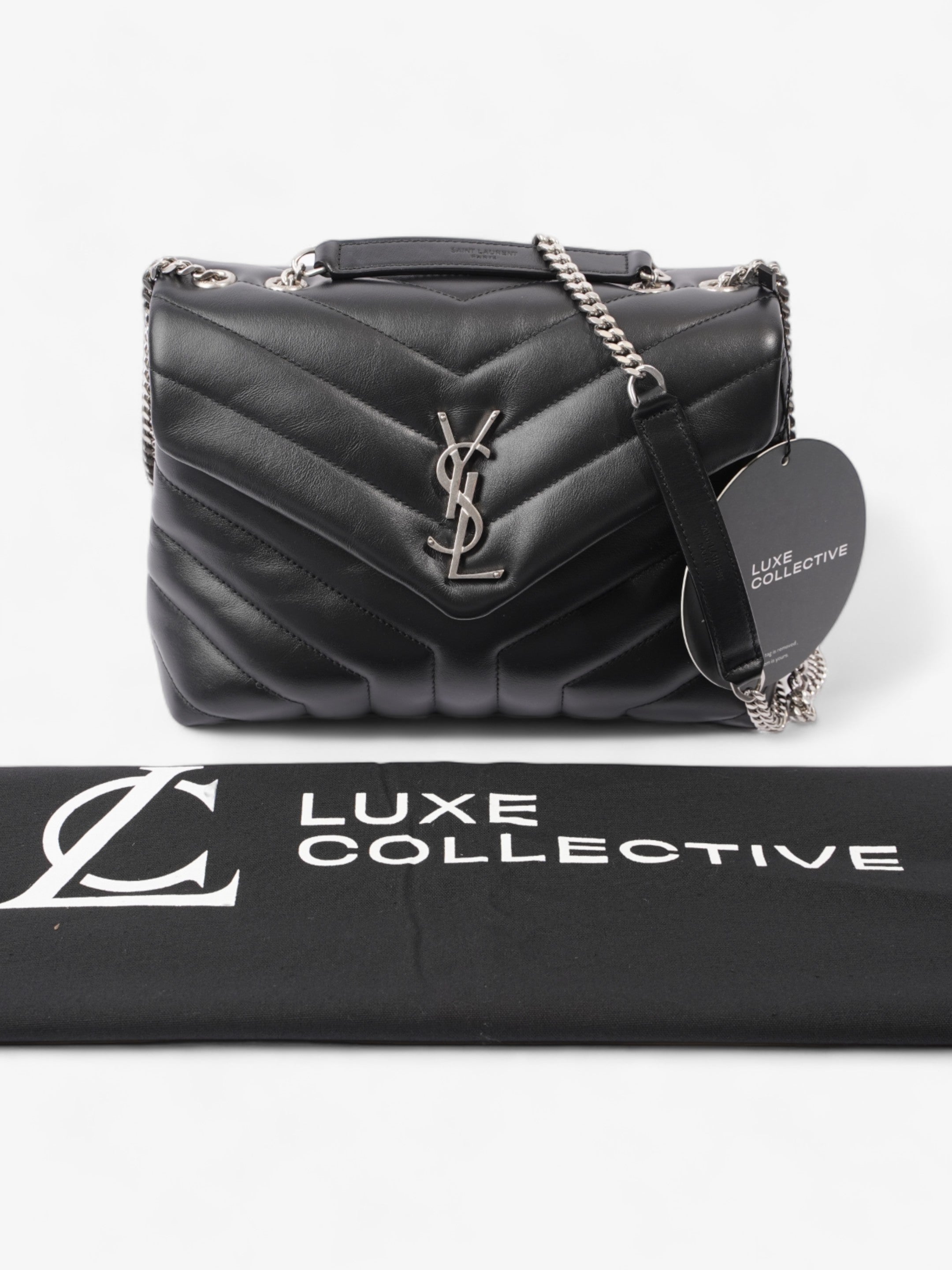 Saint Laurent LouLou Black Leather Small