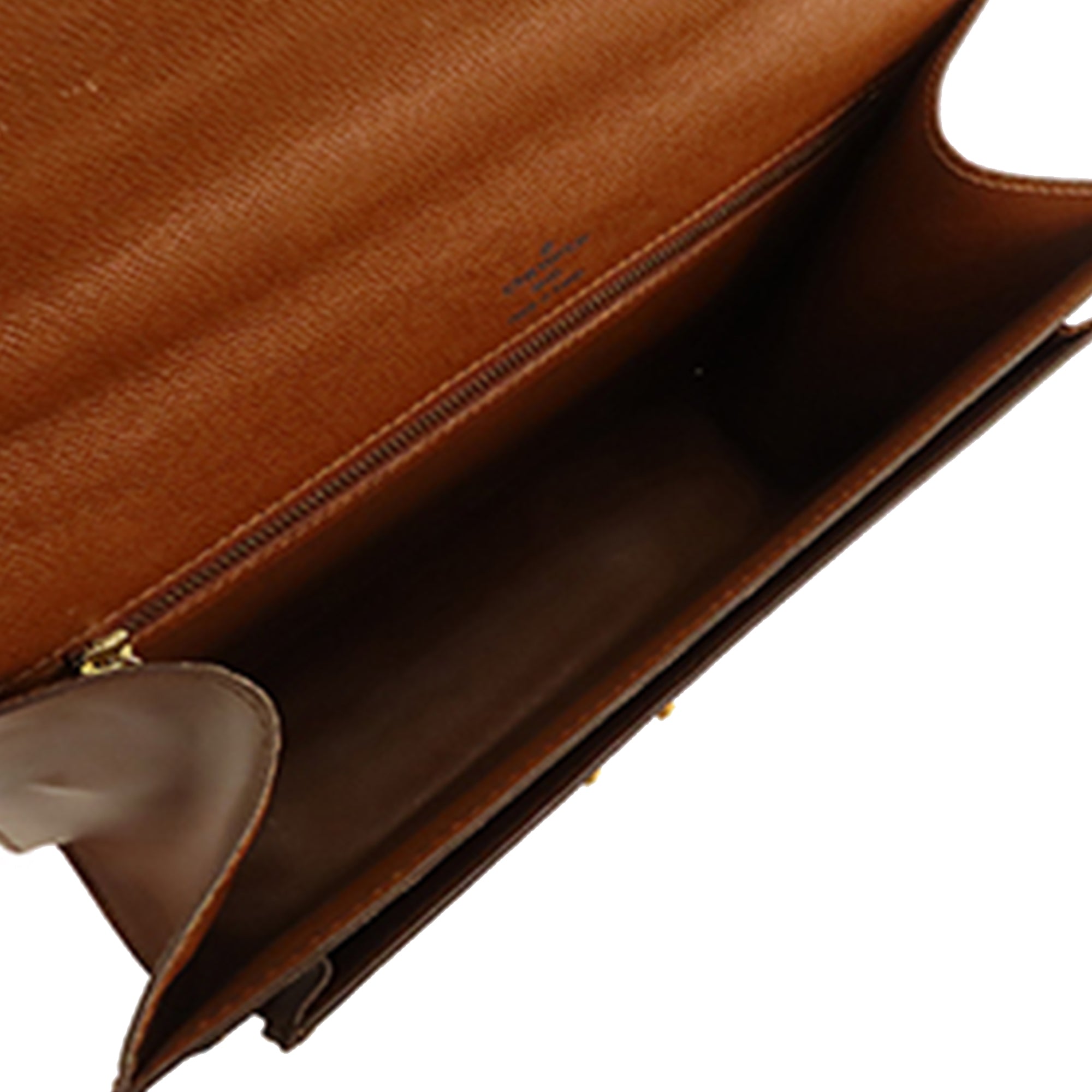 Brown Louis Vuitton Monogram Monceau 28 Satchel