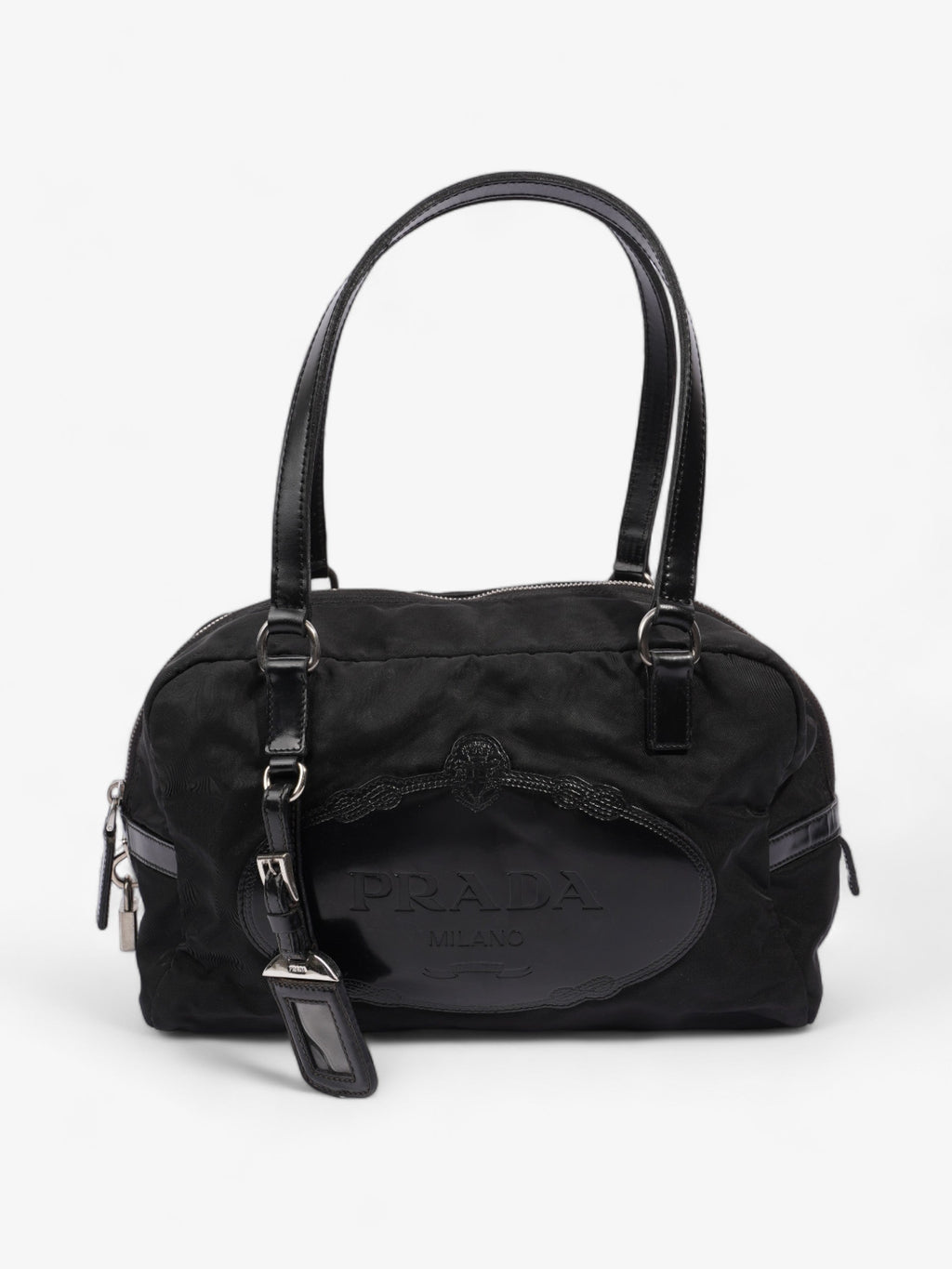Prada Canapa Logo Black Nylon