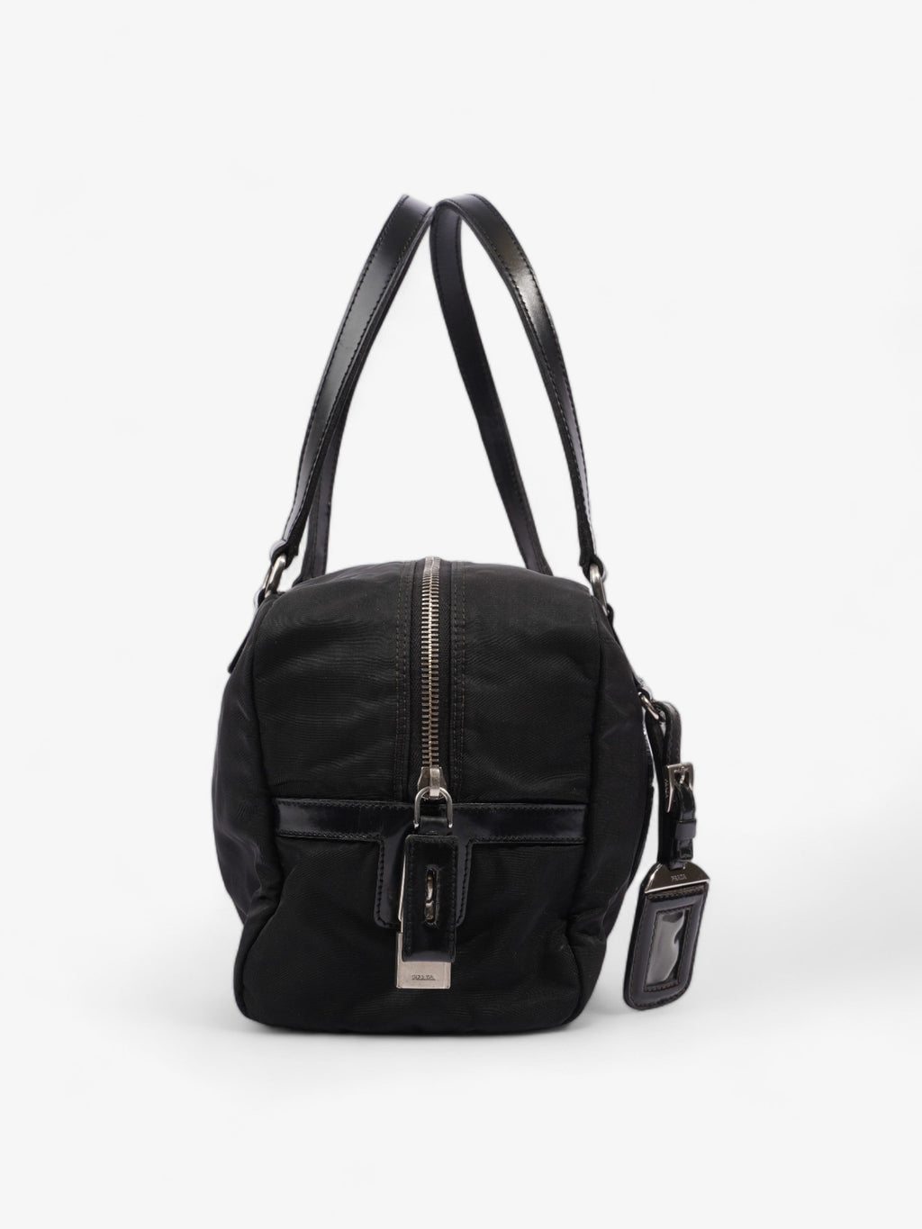 Prada Canapa Logo Black Nylon