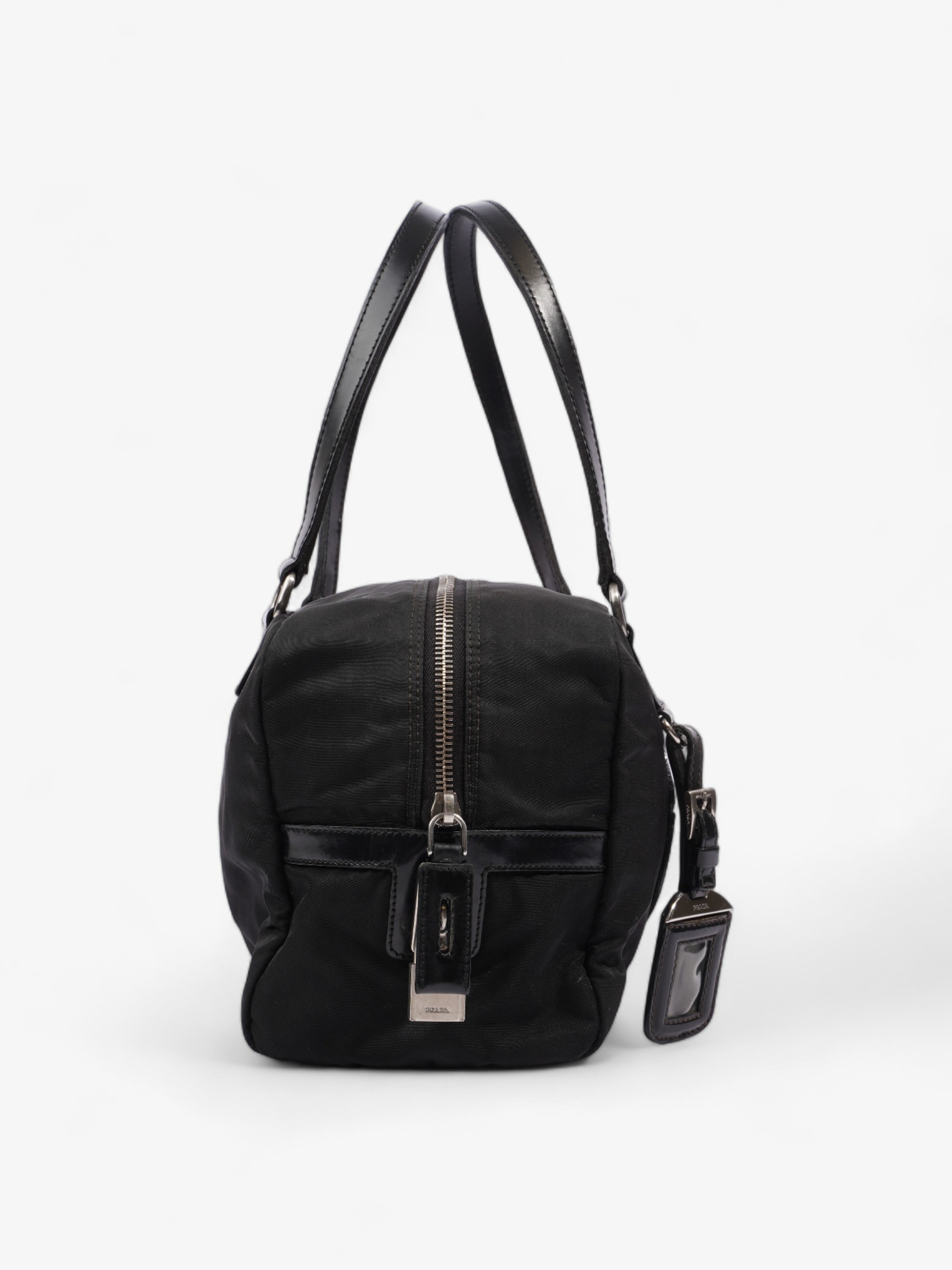 Prada Canapa Logo Black Nylon