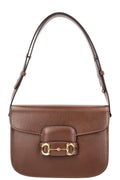 GUCCI Horsebit 1955 Shoulder Bag Brown