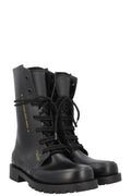 CHRISTIAN DIOR DiorCamp Combat Boots Black PVC