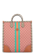 GUCCI Dans Le Vert GG Supreme Tote Bag