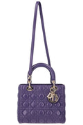 CHRISTIAN DIOR Lady Dior Purple
