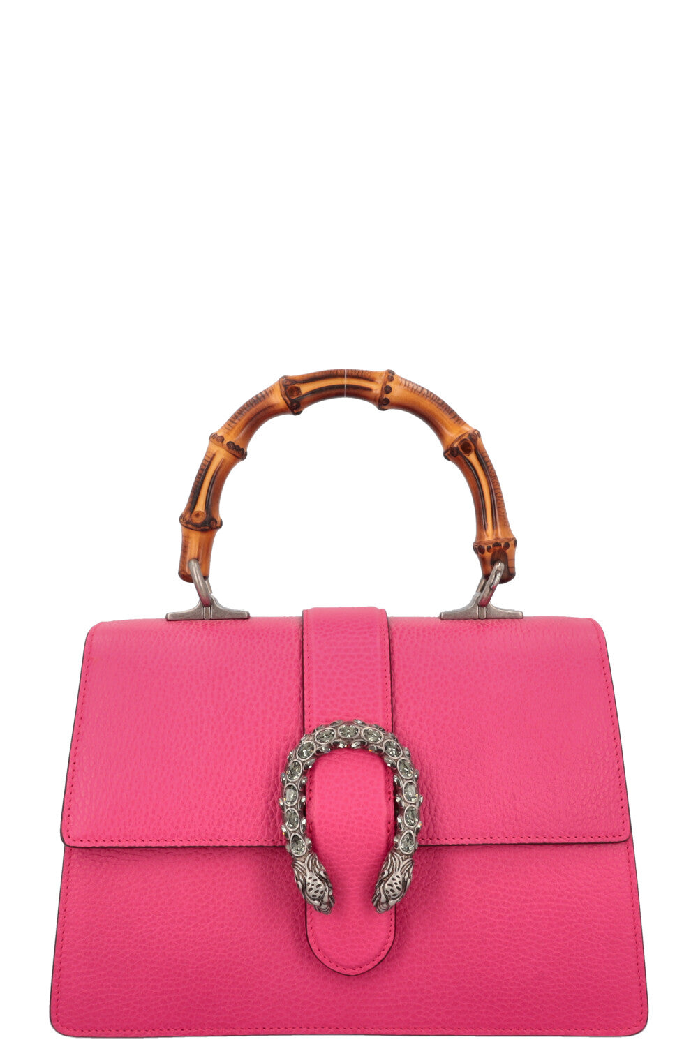 GUCCI Dionysus Medium Bamboo Top Handle Bag Pink