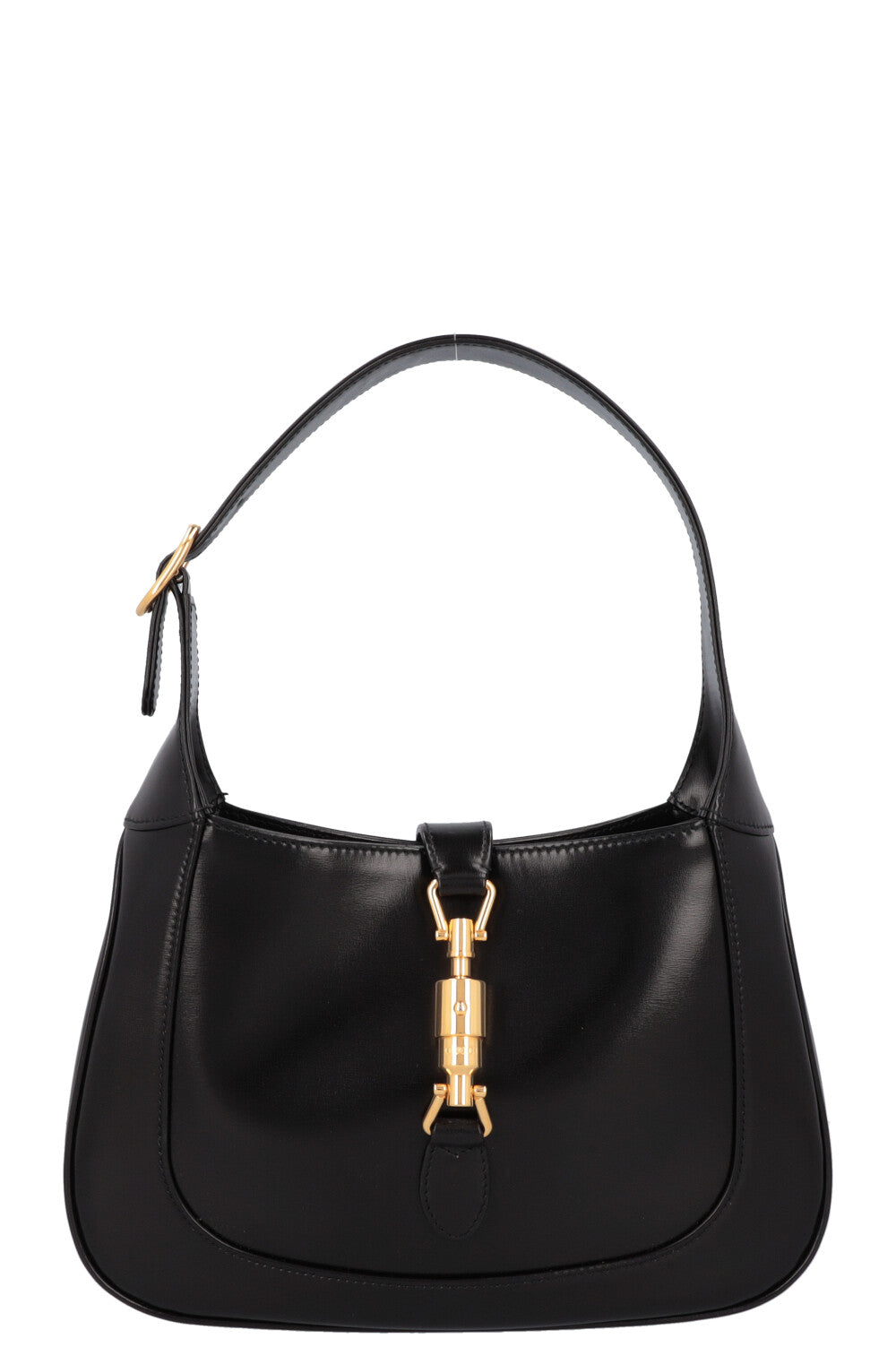 GUCCI Small Jackie Shoulder Bag Leather Black