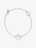 Fendi F is Fendi Bracelet Silver Base Metal Large