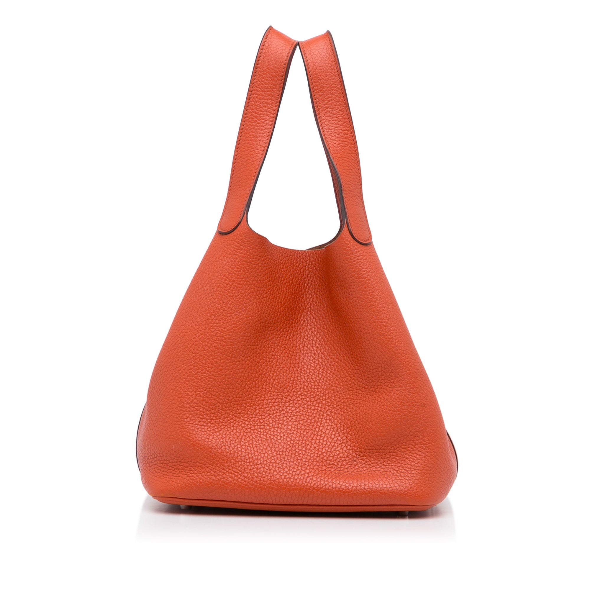 HermÃƒÆ’Ã‚Â¨s Picotin 23 Orange Clemence Palladium