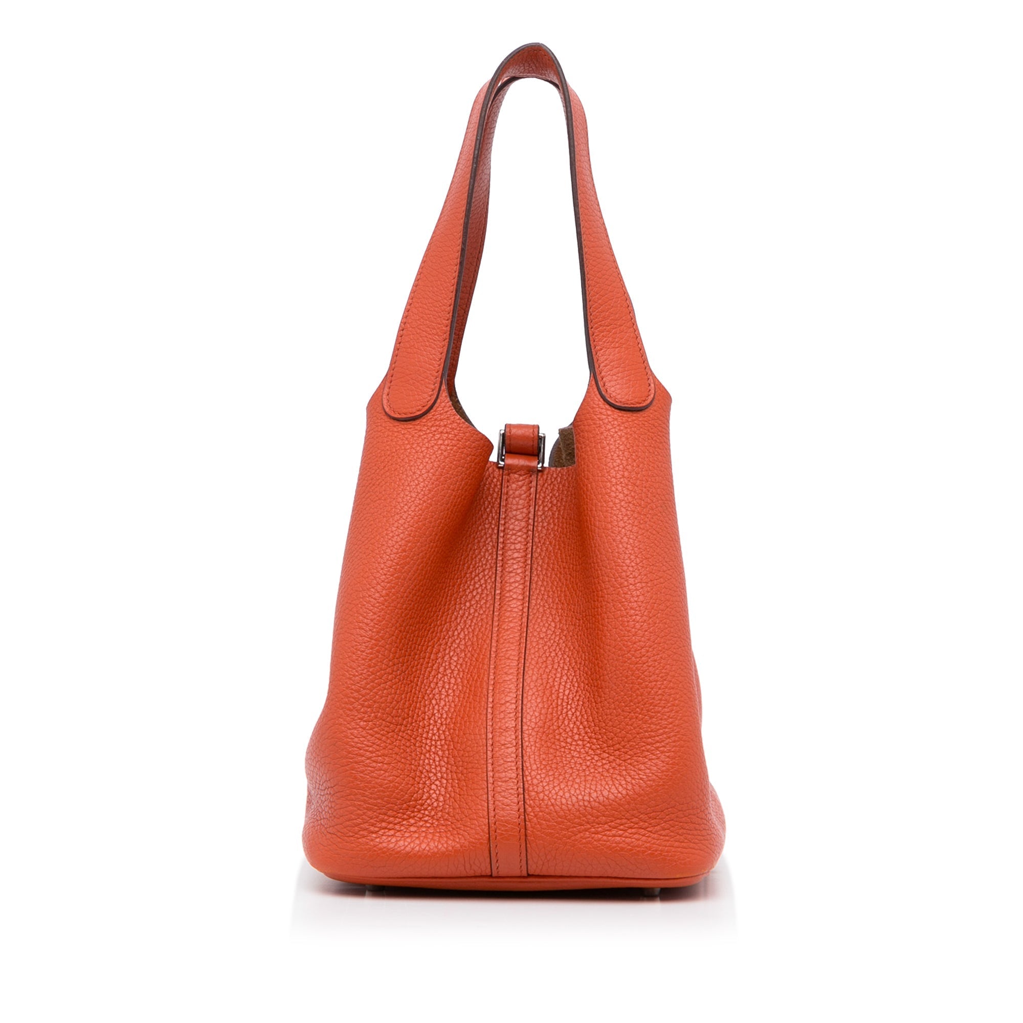 HermÃƒÆ’Ã‚Â¨s Picotin 23 Orange Clemence Palladium