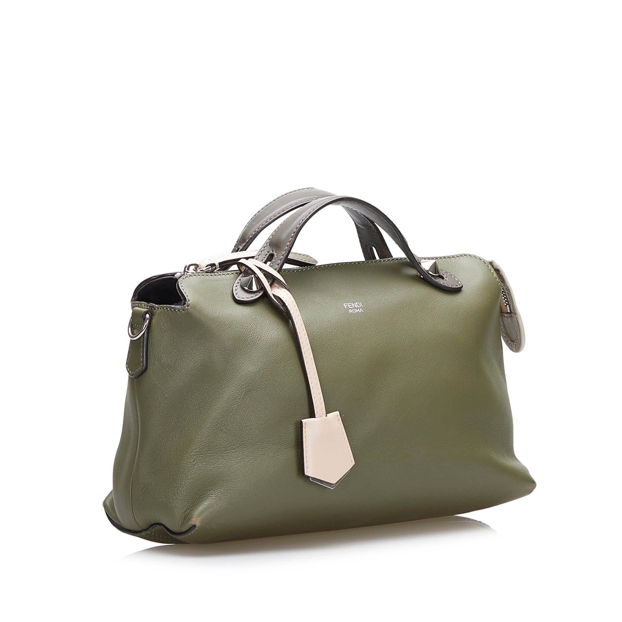 Fendi By The Way  Green Leather