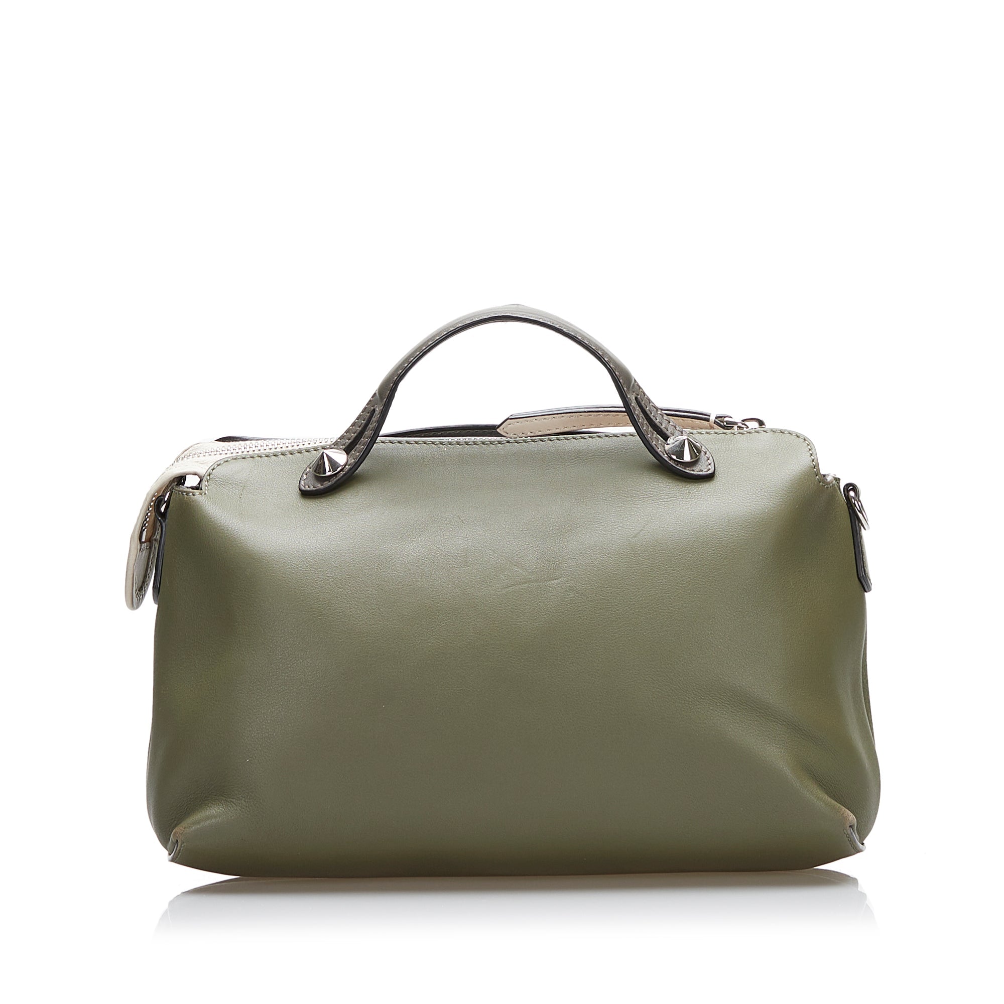 Fendi By The Way  Green Leather