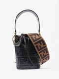 Fendi Mon Tresor Black Calfskin Leather Small