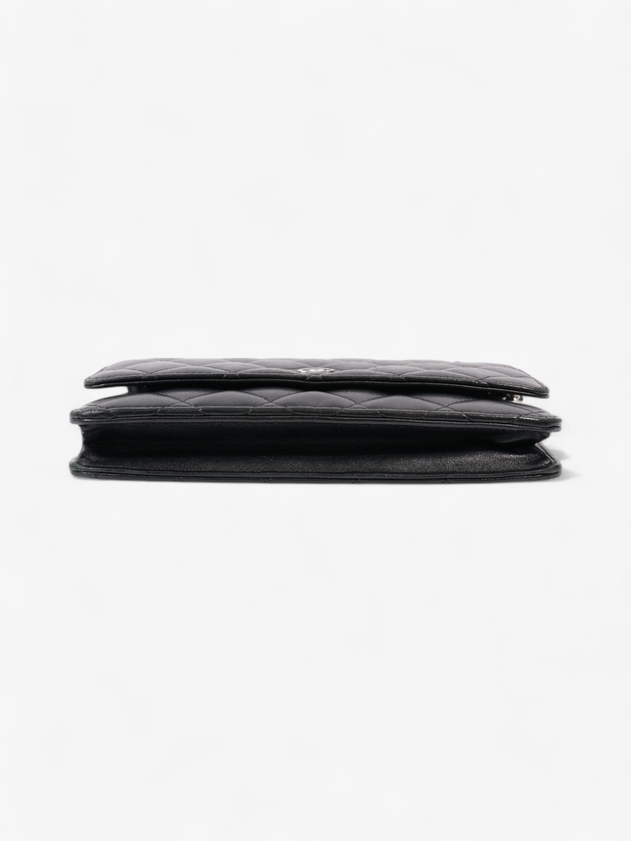 Chanel Wallet On Chain Black Lambskin Leather