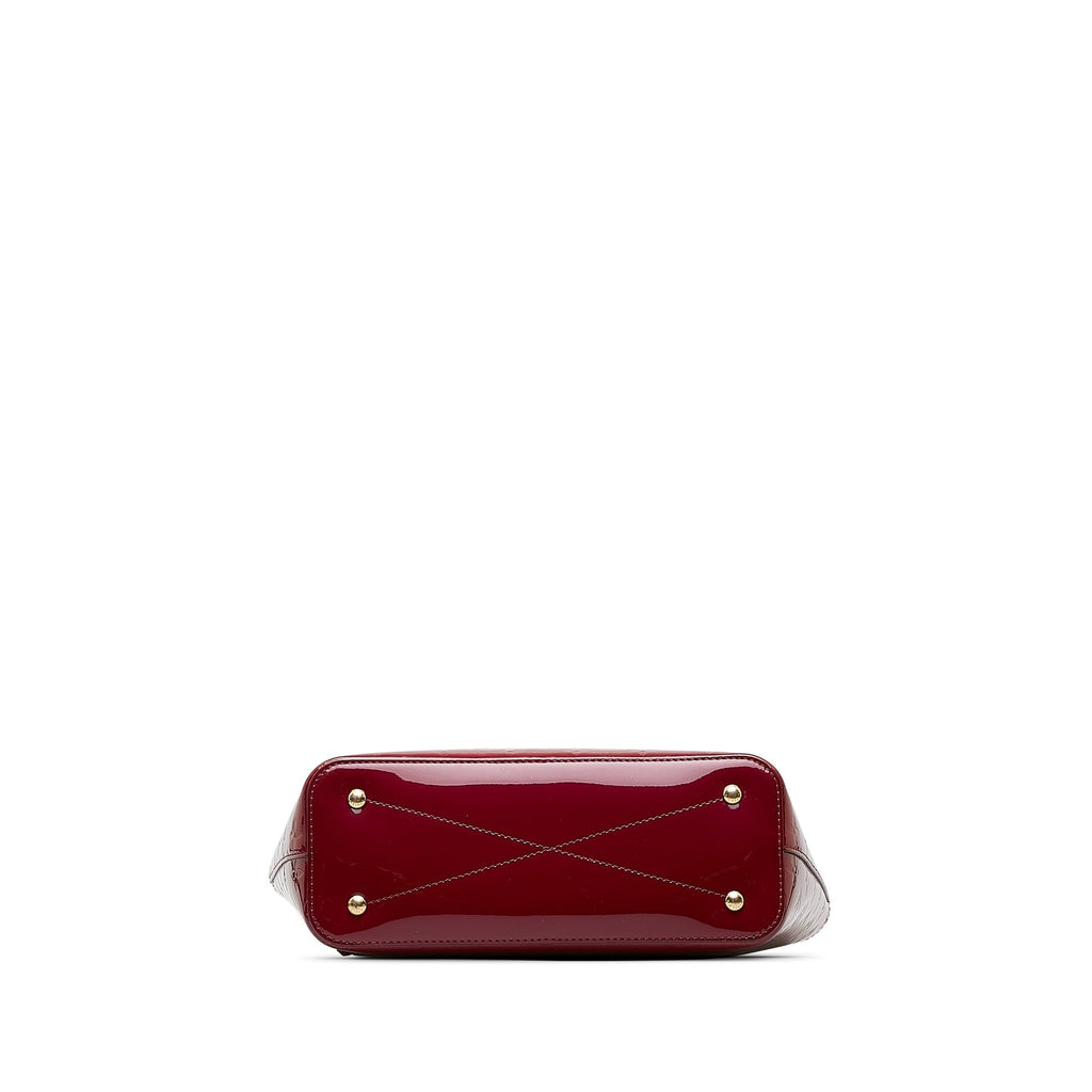 Purple Louis Vuitton Monogram Vernis Long Beach PM Shoulder Bag