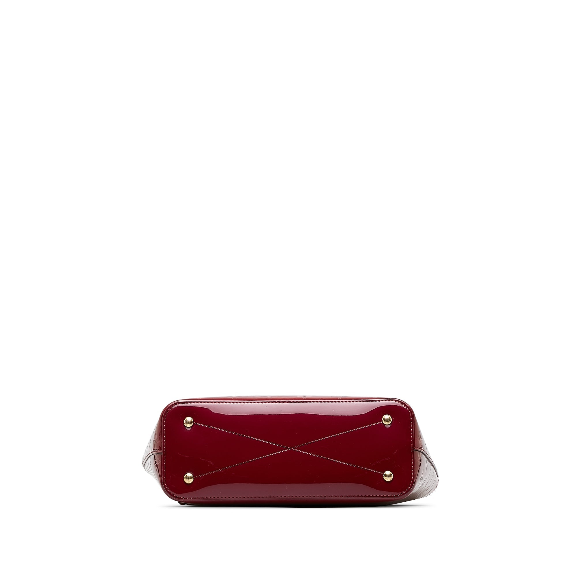 Purple Louis Vuitton Monogram Vernis Long Beach PM Shoulder Bag