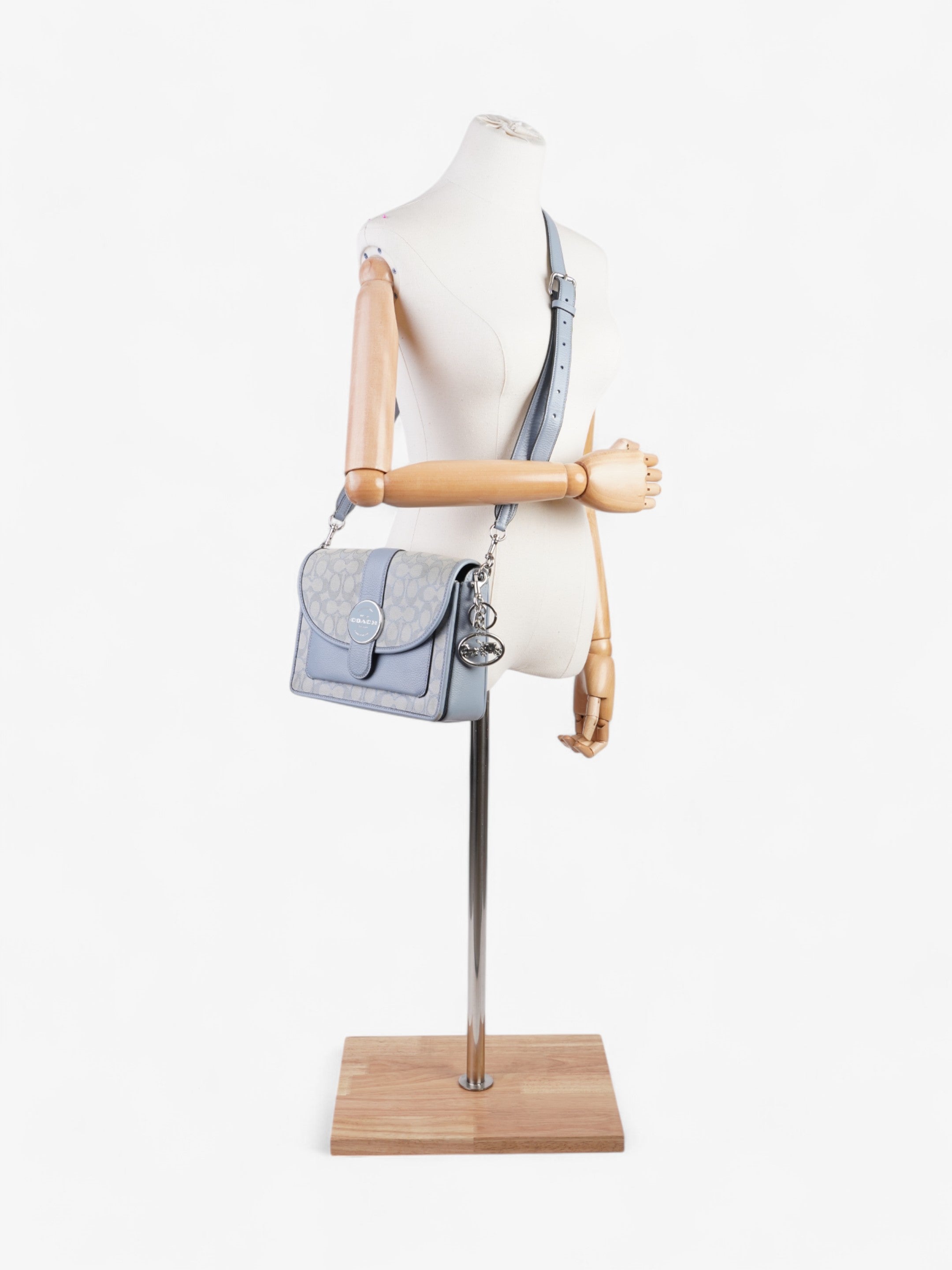 Coach Ronnie Light Blue Canvas