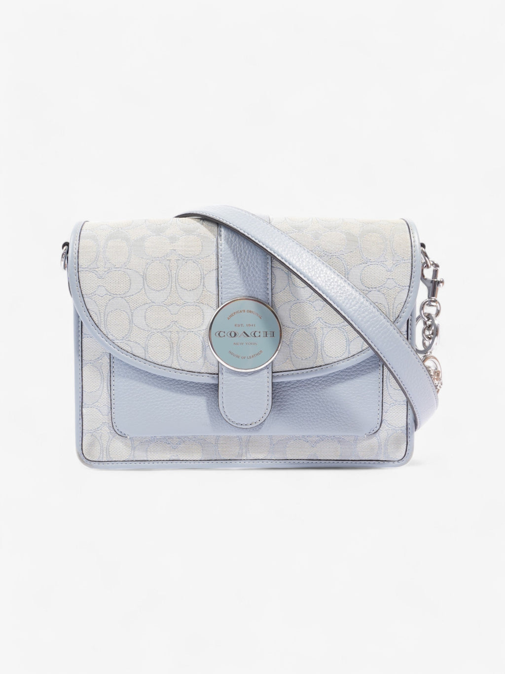Coach Ronnie Light Blue Canvas