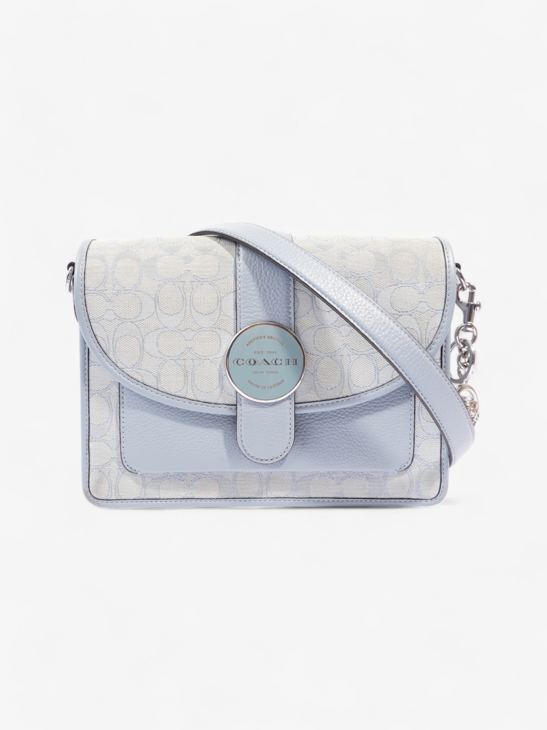 Coach Ronnie Light Blue Canvas
