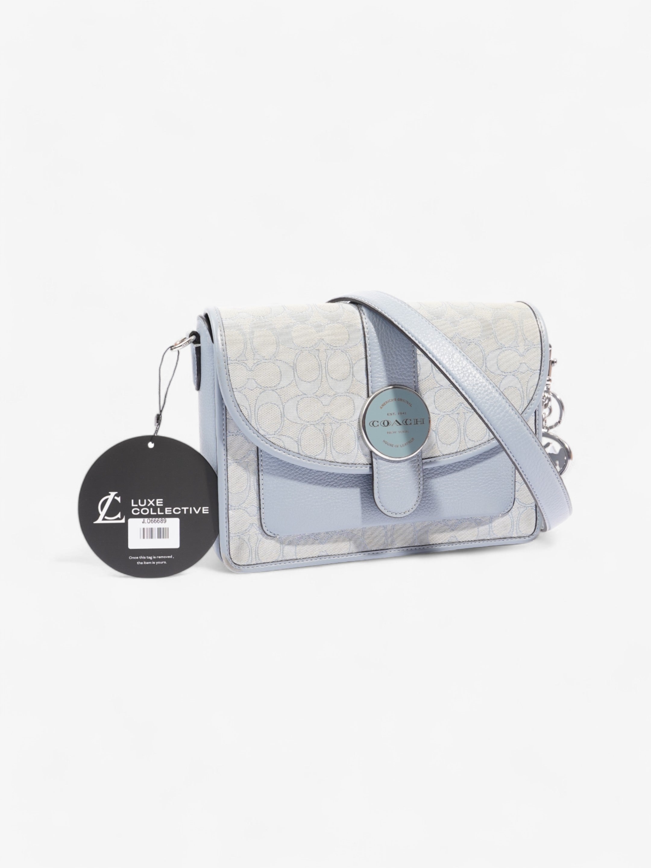 Coach Ronnie Light Blue Canvas