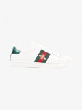 Gucci Ace Sneakers with Bee White / Green / Red Leather EU 37 UK 4