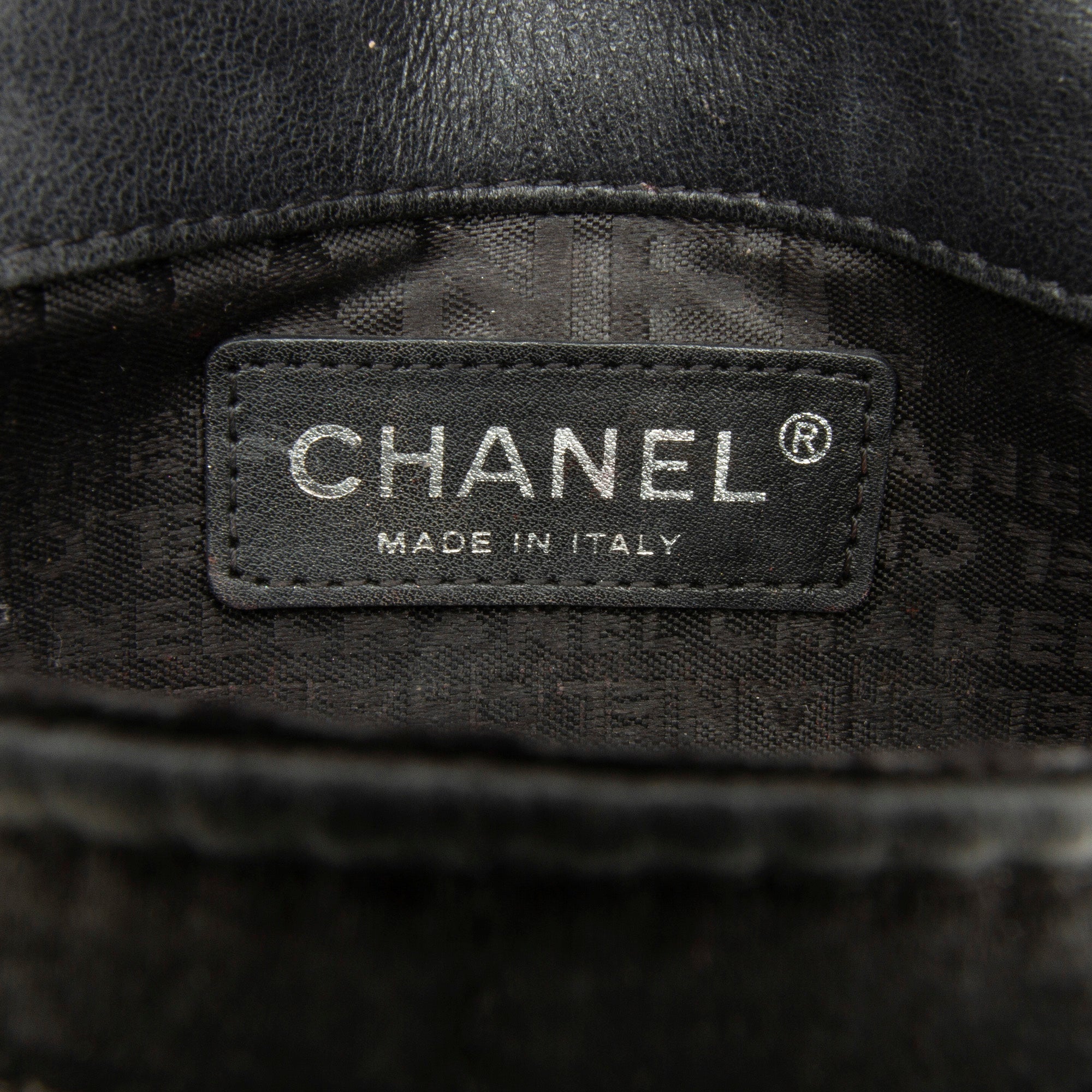 Chanel Extra Mini Satin Choco Bar Charms Flap Bag