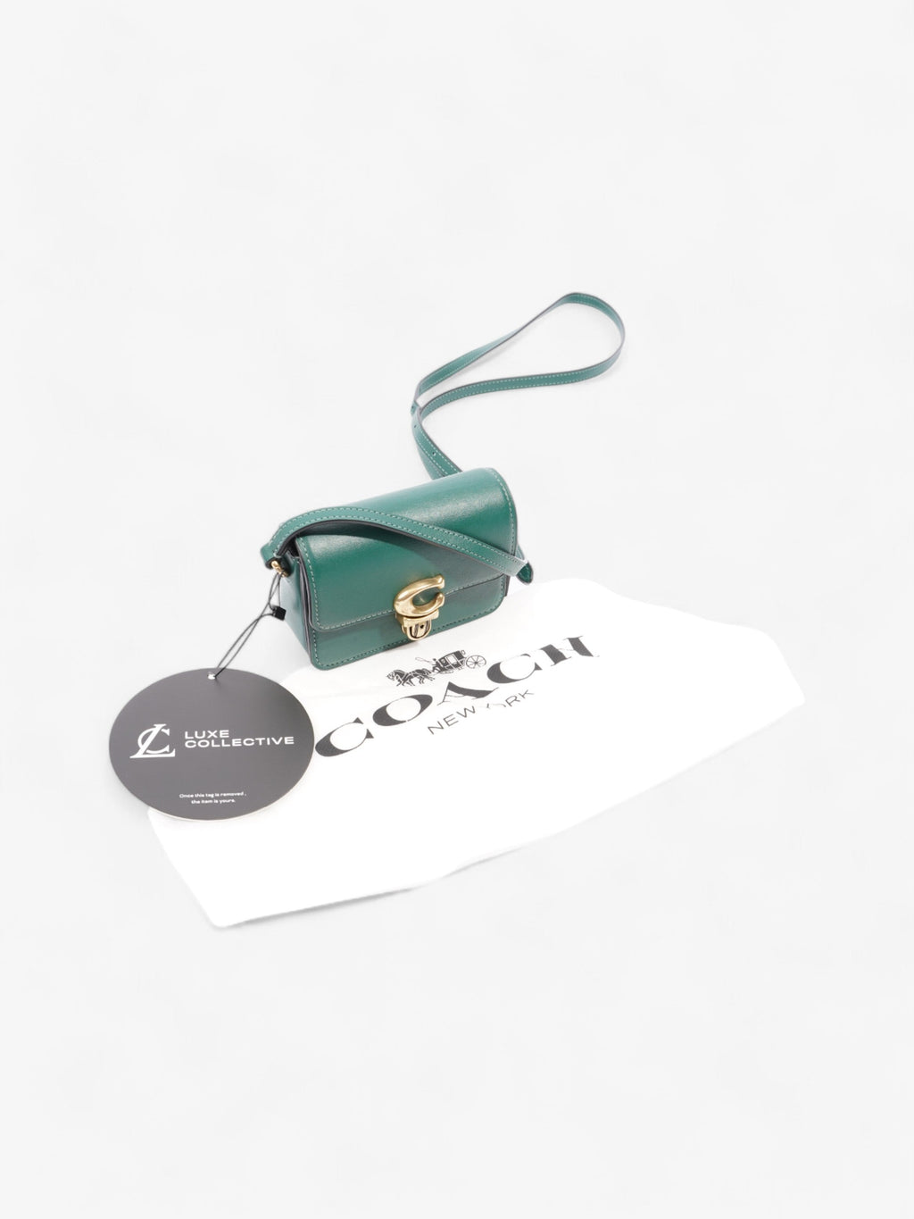 Coach Studio Bag Green Leather 12