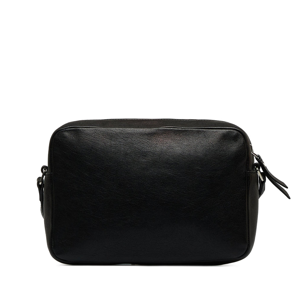 Yves Saint Laurent Lou Camera Bag Black Leather
