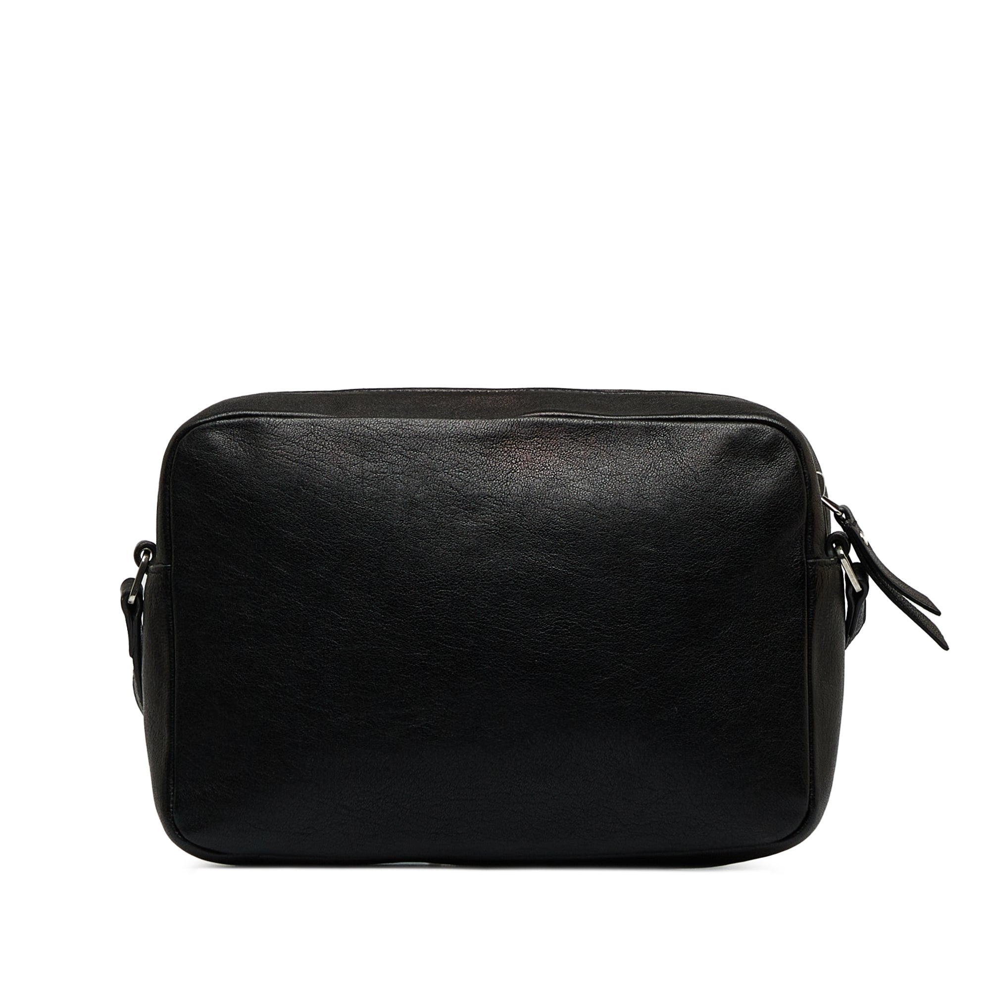 Yves Saint Laurent Lou Camera Bag Black Leather
