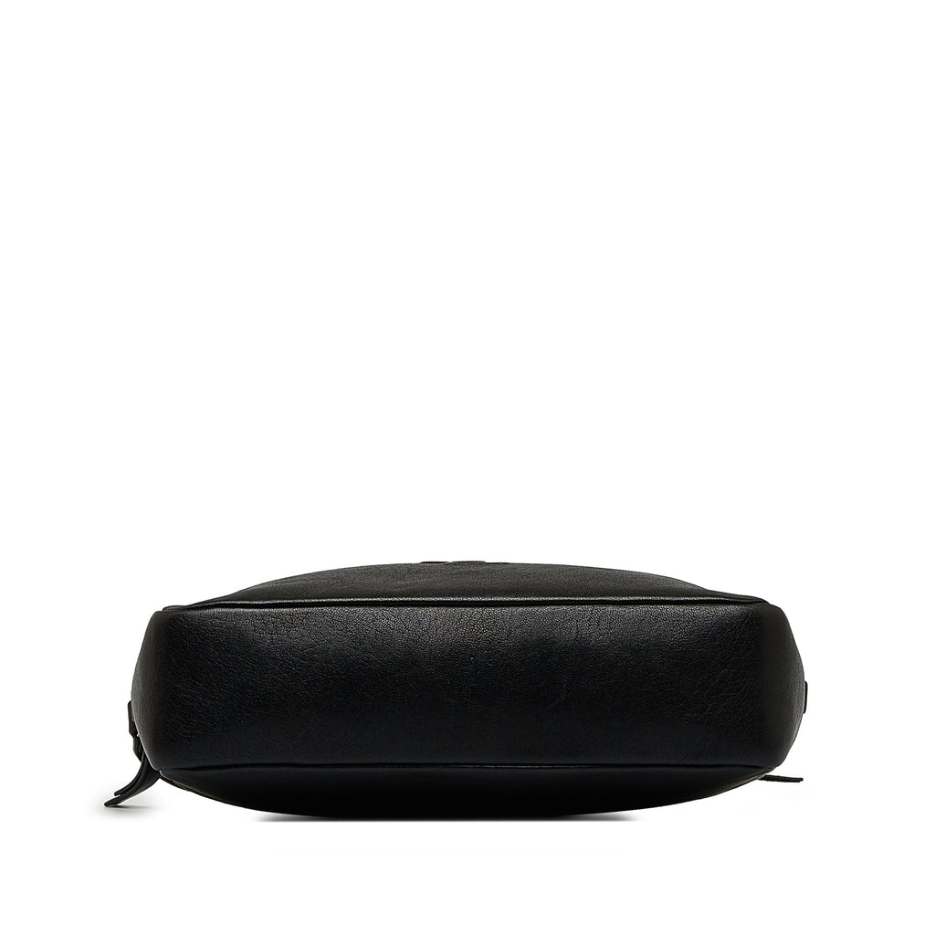 Yves Saint Laurent Lou Camera Bag Black Leather