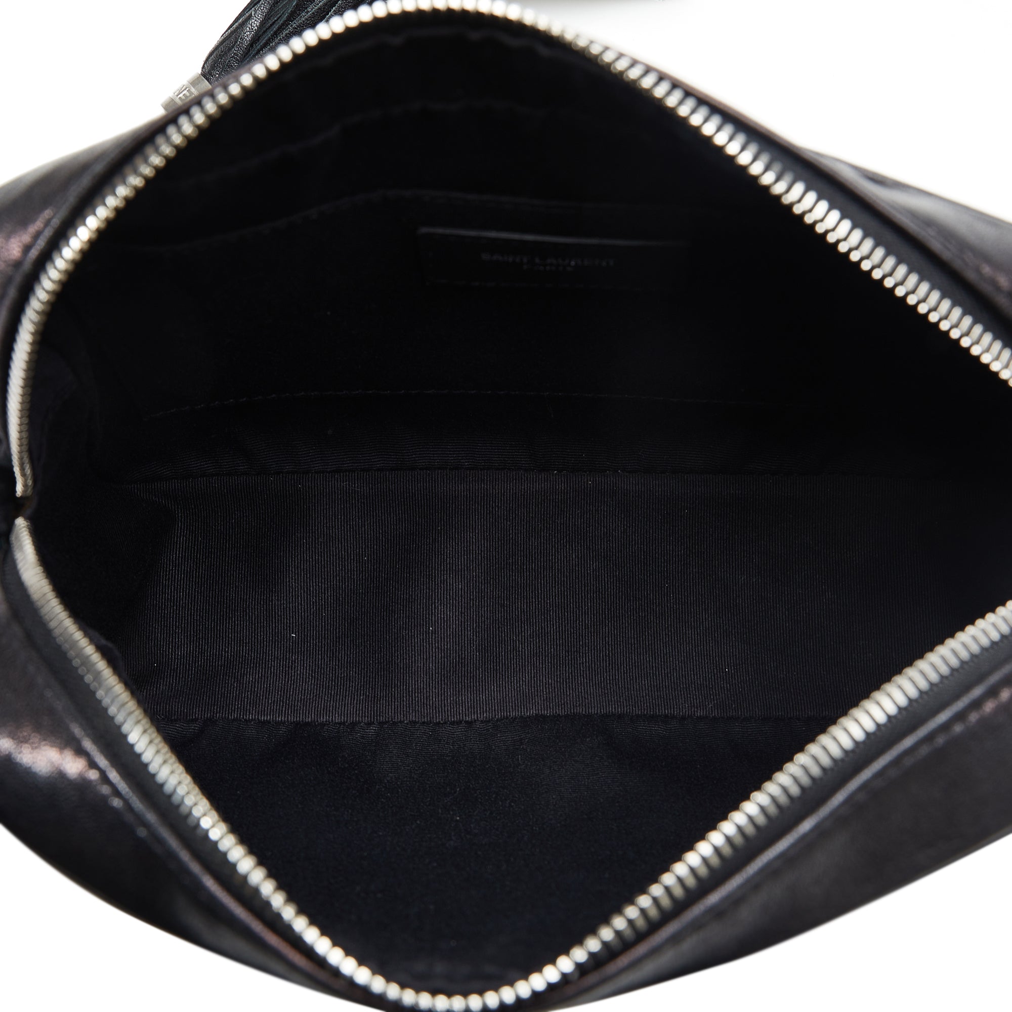 Yves Saint Laurent Lou Camera Bag Black Leather