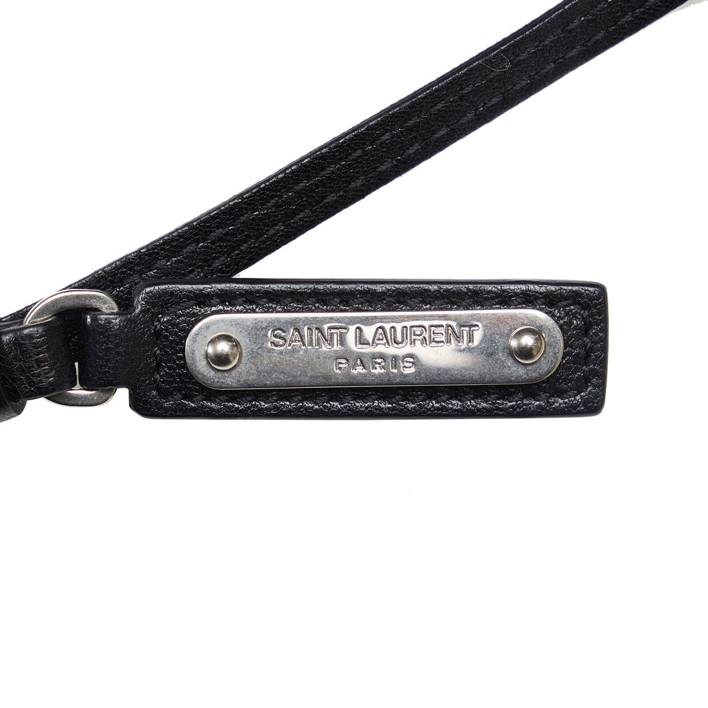 Yves Saint Laurent Lou Camera Bag Black Leather