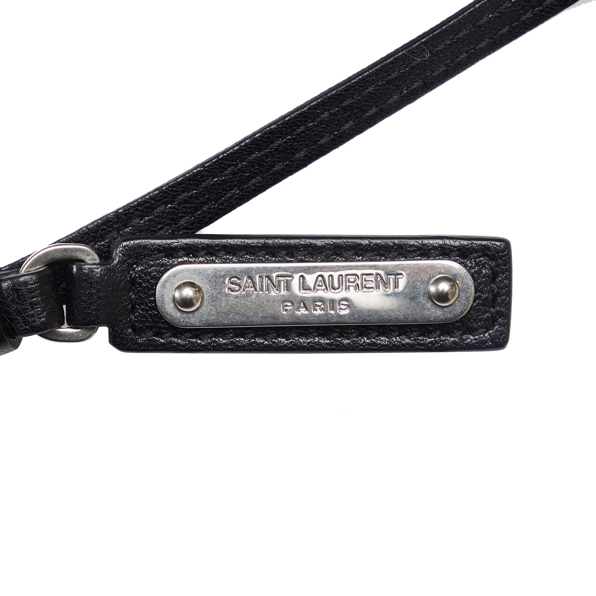 Yves Saint Laurent Lou Camera Bag Black Leather