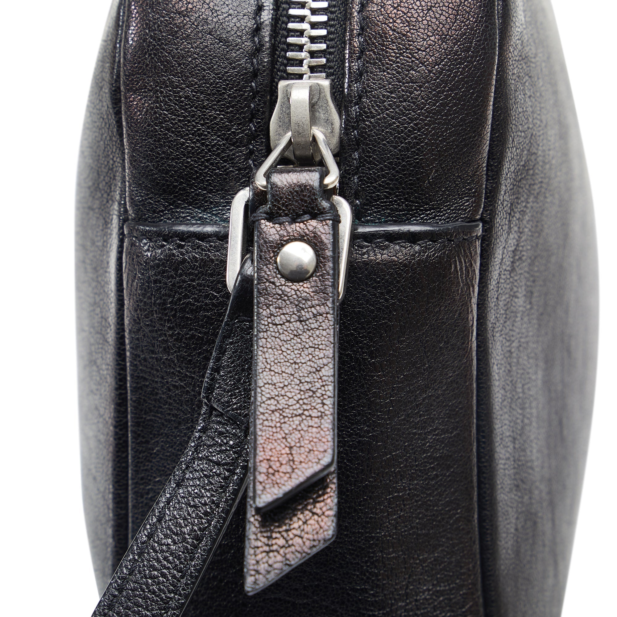 Yves Saint Laurent Lou Camera Bag Black Leather
