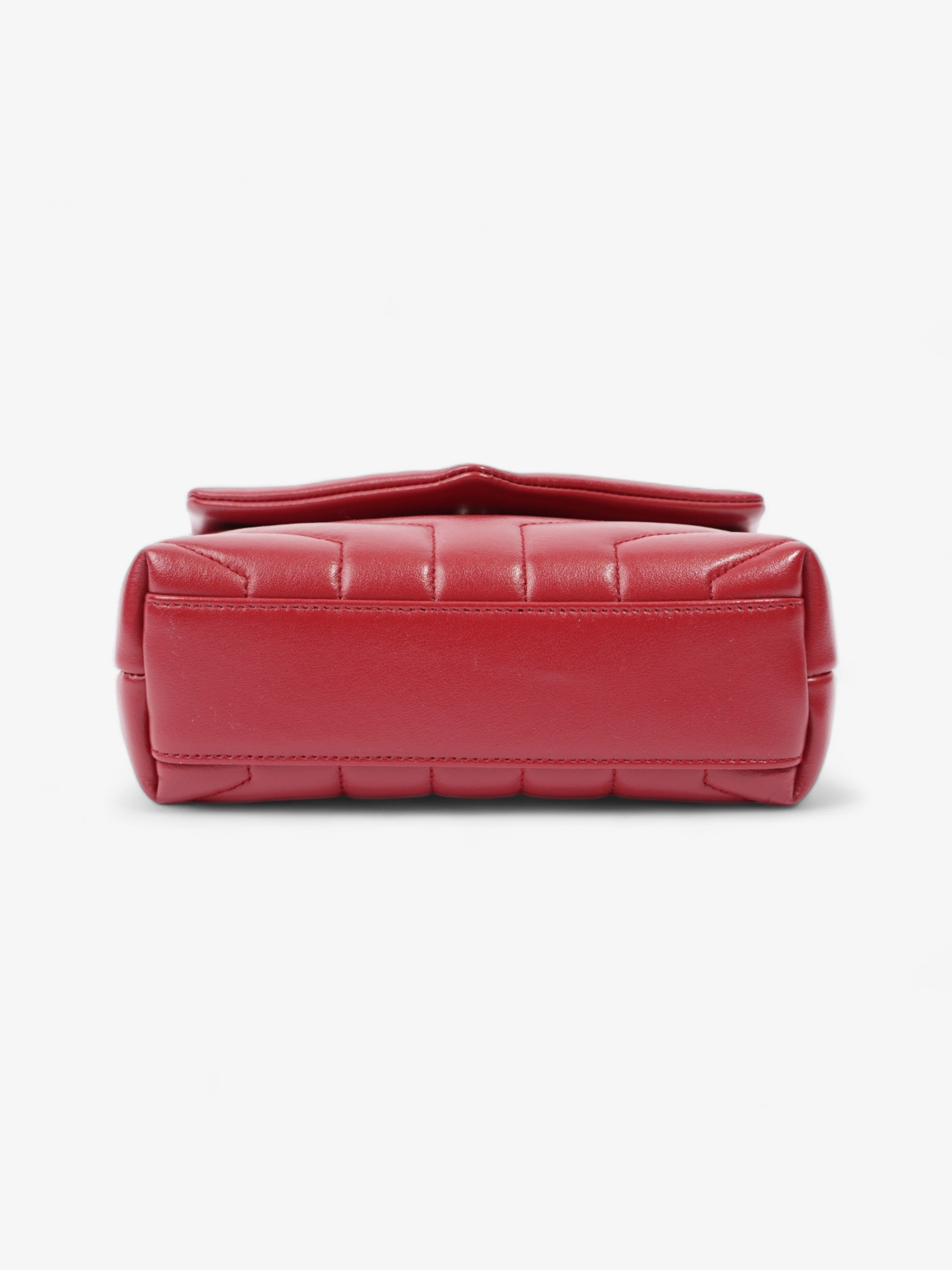 Saint Laurent Loulou Toy Red Leather