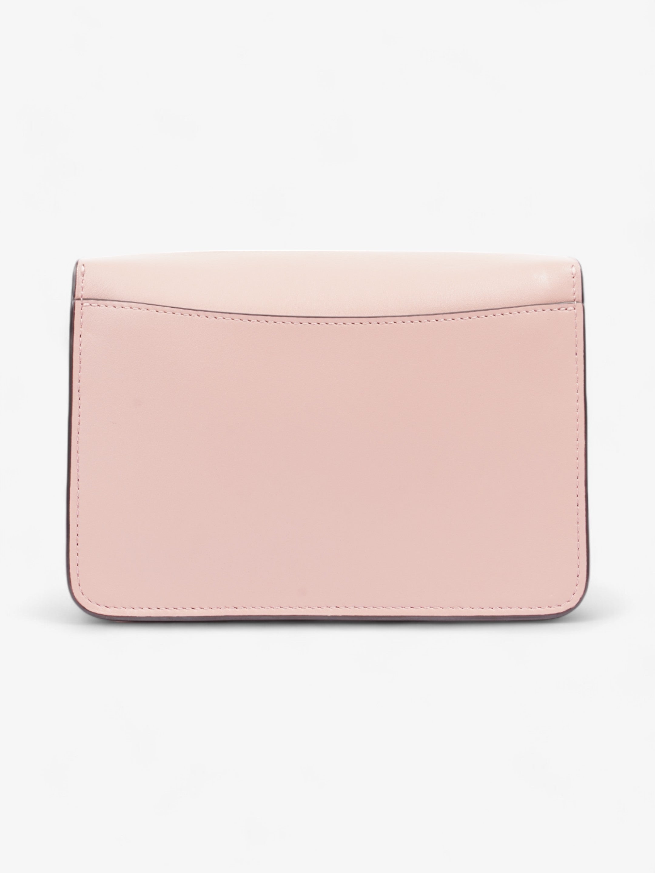 Coach Bowery Turn Lock Crossbody Tea Rose Leather Mini