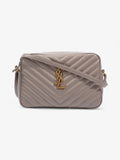 Saint Laurent Lou Camera Bag Grey Leather Medium