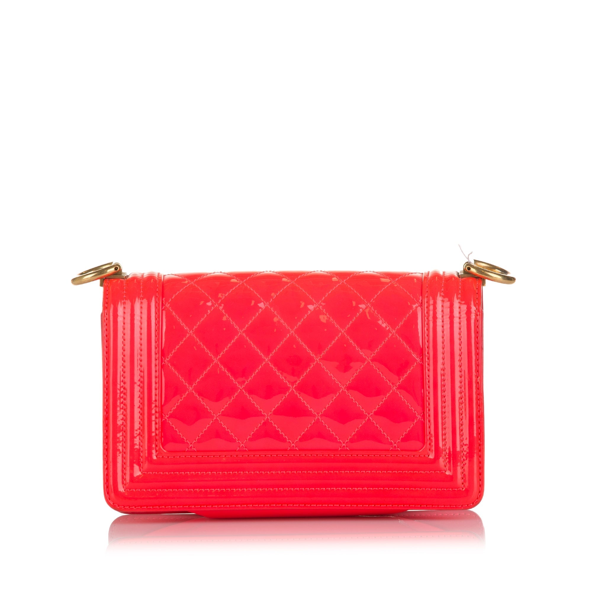 Chanel Small Patent Boy Bag