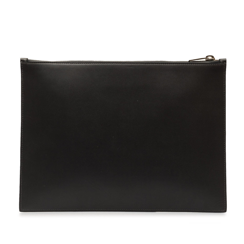 Yves Saint Laurent Clutch Leather Black