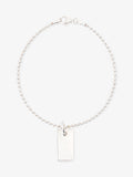 Gucci Tag Bracelet Silver Silver Sterling