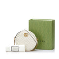 SALE Gucci GG Marmont Round White MatelassÃƒÆ’Ã‚Â©