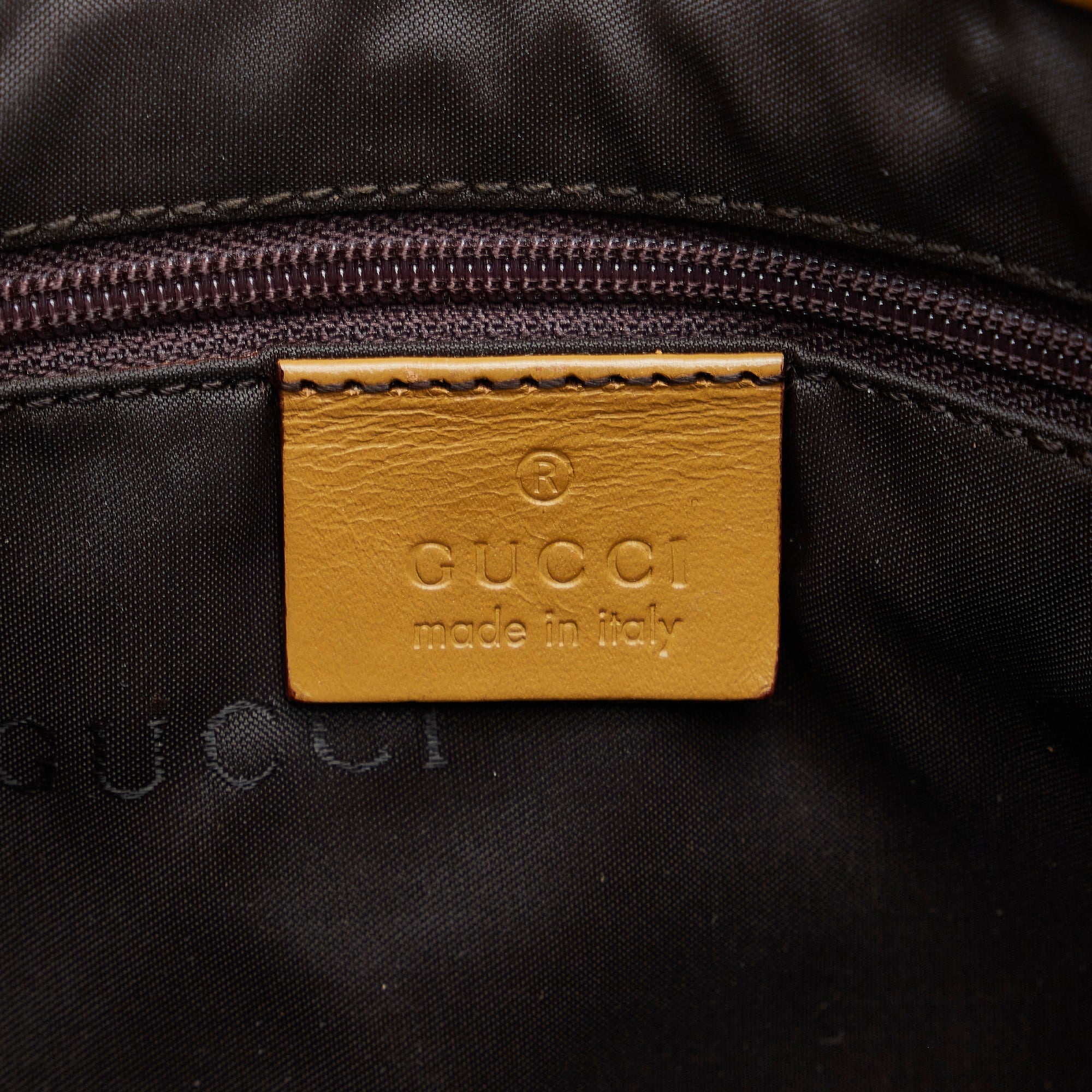 Gucci Jackie Shoulder Bag Brown GG Canvas