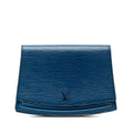 Blue Louis Vuitton Epi Tilsitt Belt Bag