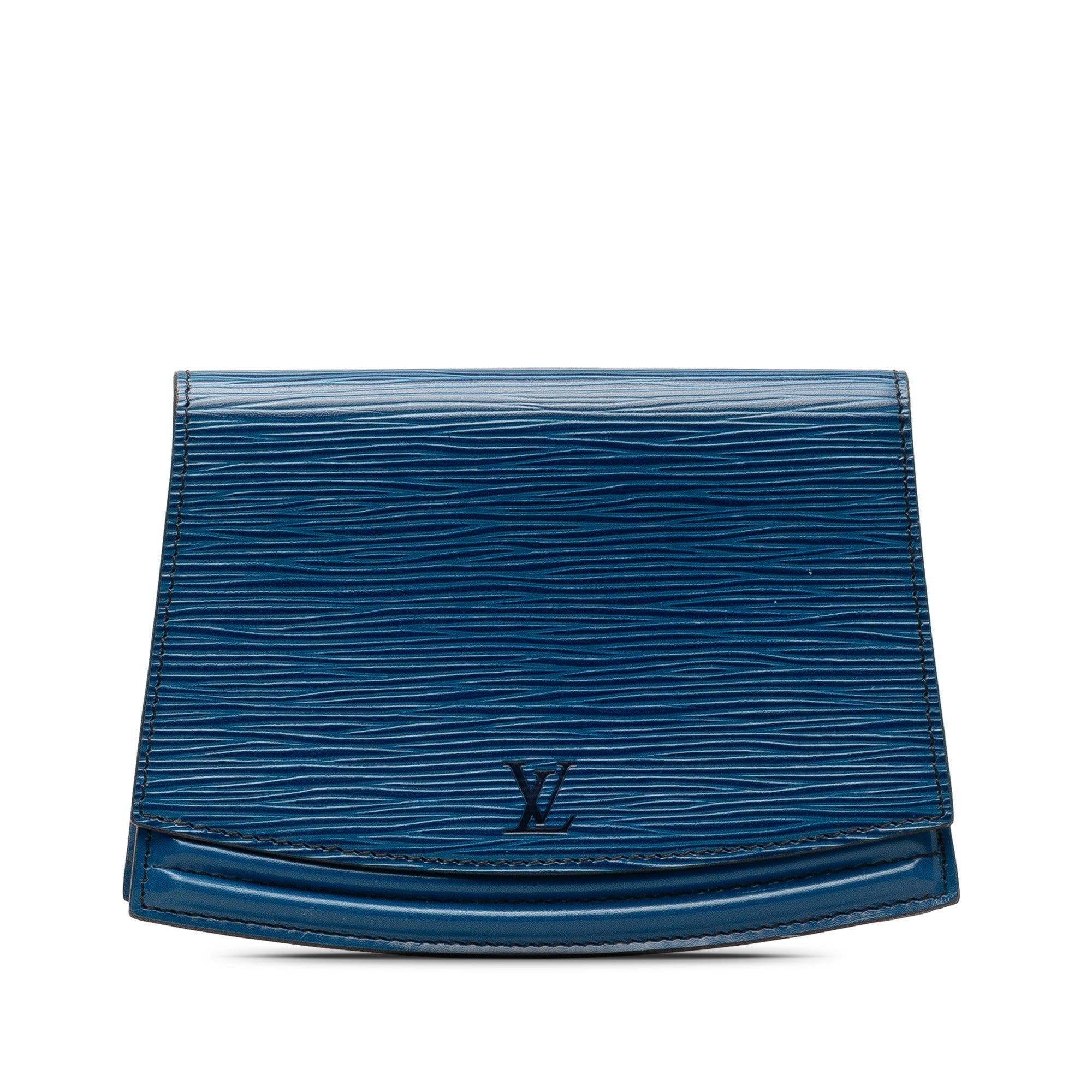 Blue Louis Vuitton Epi Tilsitt Belt Bag