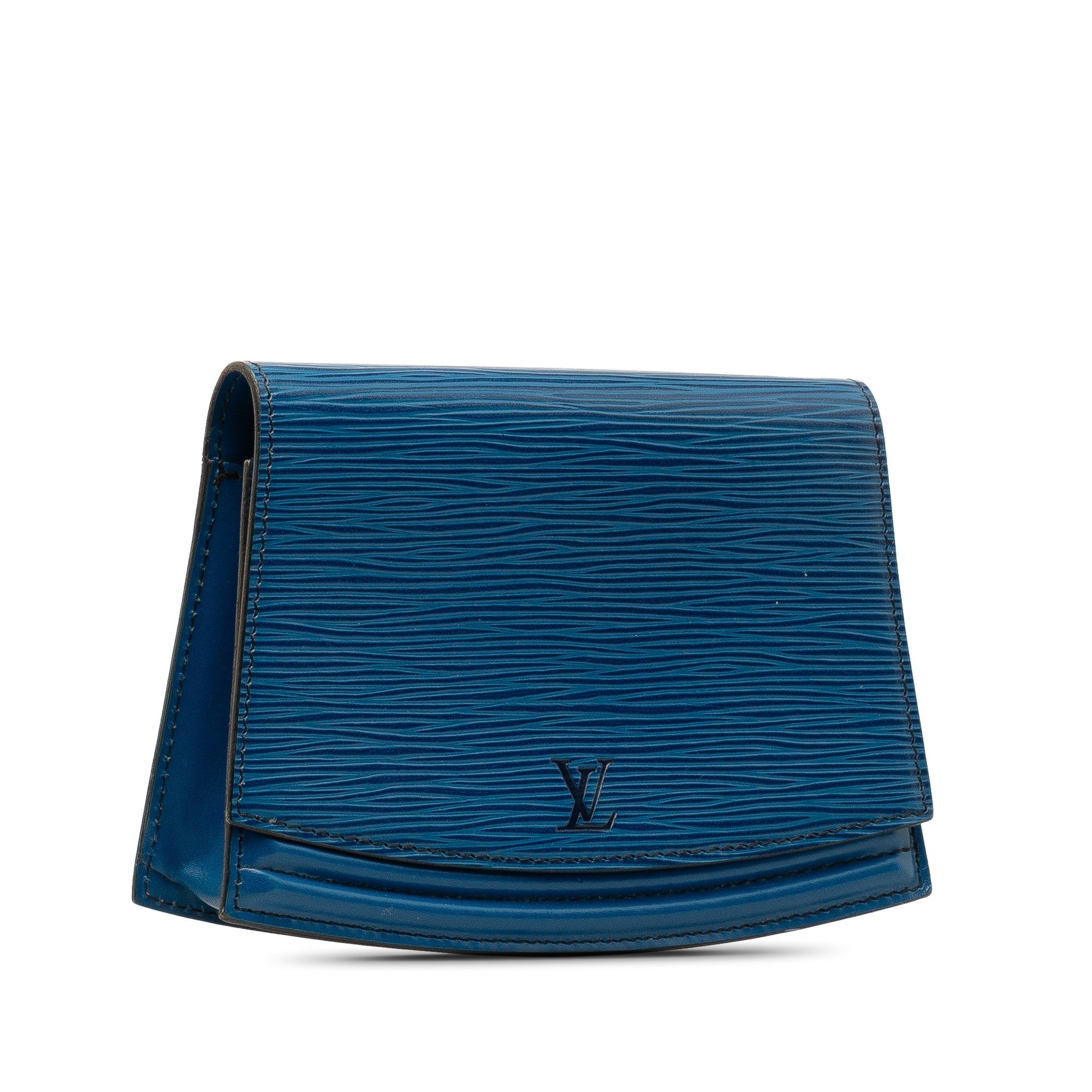 Blue Louis Vuitton Epi Tilsitt Belt Bag