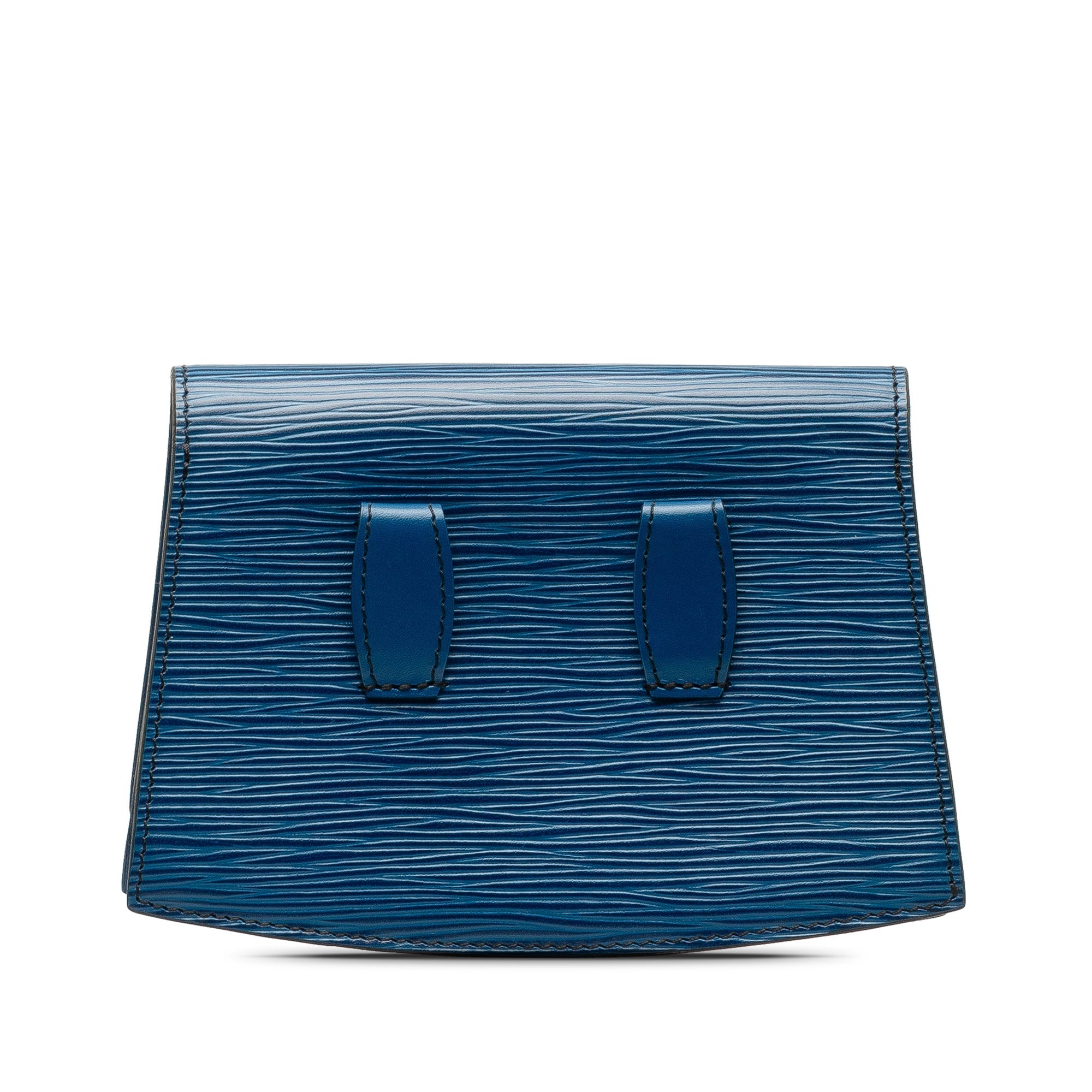 Blue Louis Vuitton Epi Tilsitt Belt Bag